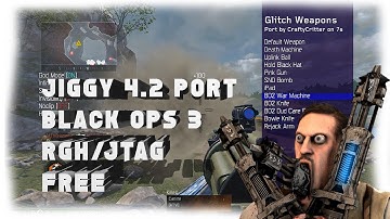 🔥*NEW INSANE RELEASE* Black Ops 3 Jiggy 4.2 Menu Port (RGH/JTAG) FREE DOWNLOAD WORKS ONLINE!!!🔥