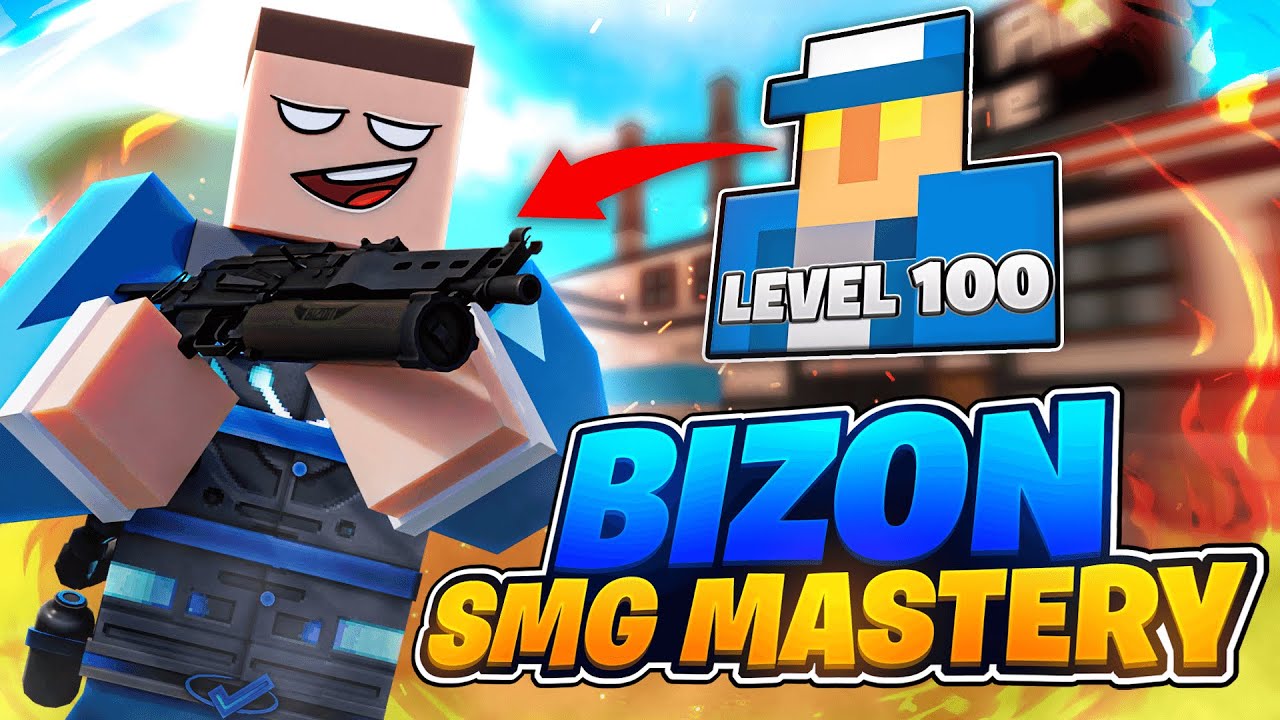 UNLOCKING BIZON in Krunker.io ( Level 100 SMG Mastery )