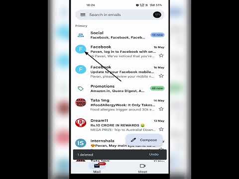 Vídeo: Com puc seleccionar missatges a Gmail?