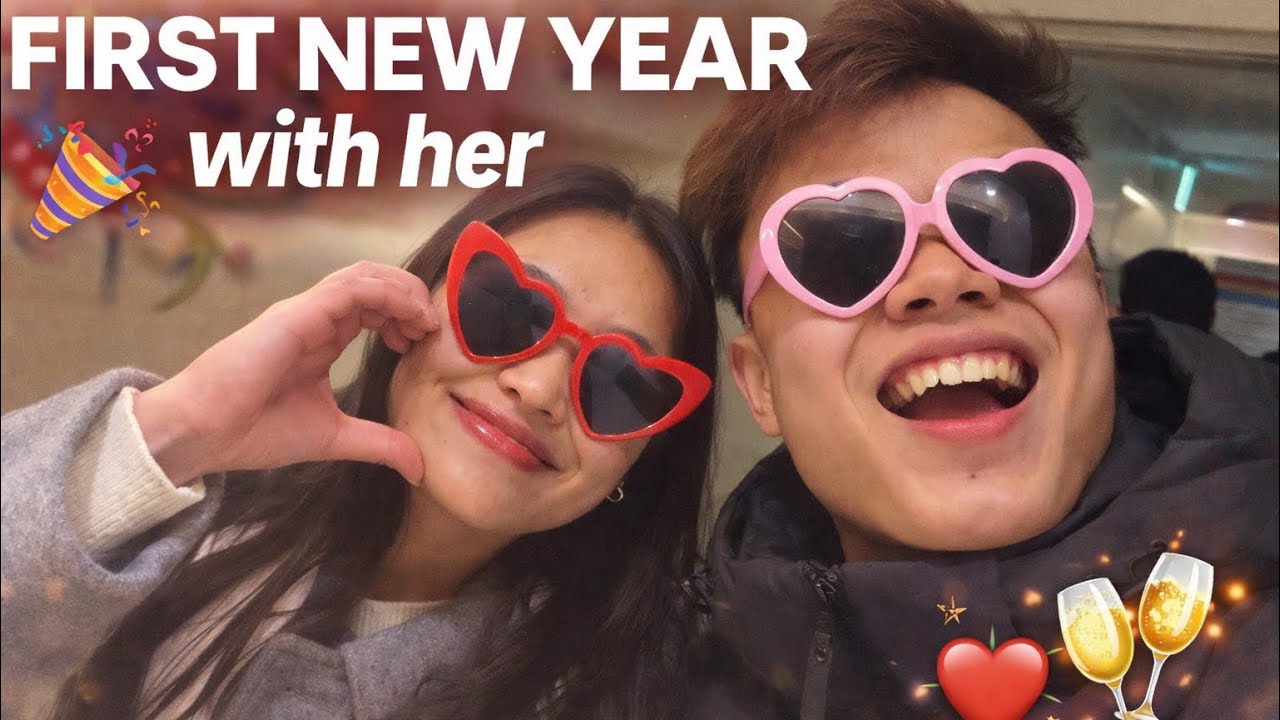 First New Year Celebration with her in Korea🎉🇰🇷-2026#vlog #keeploving 