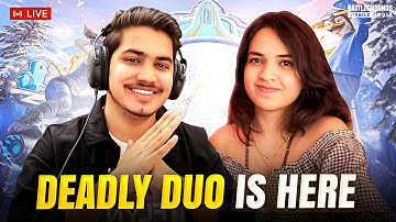 Bgmi Rush Gameplay With Hency | GoDTusharOP is Live | bgmi