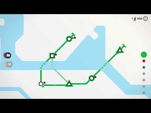 Mini Metro: PS4 Livestream Gameplay - YouTube