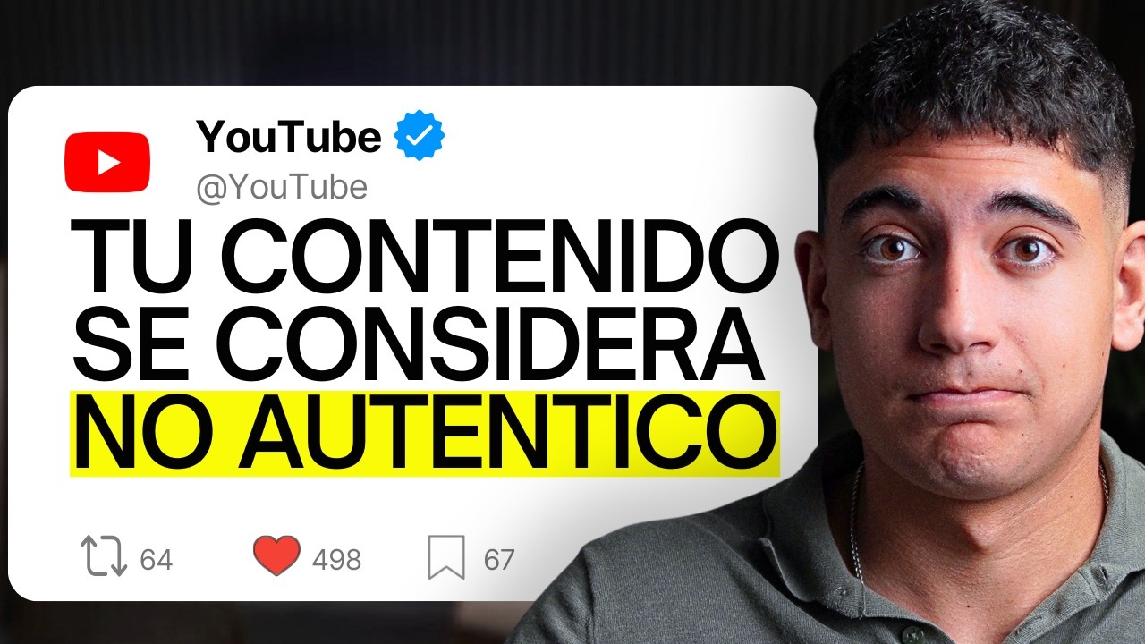 youtube está desmonetizando canales con IA... ¿ahora qué?
