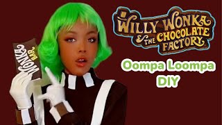 Oompa Loompa Costume DIY#cosplay #diy #halloween #foryoupage #diy #viral