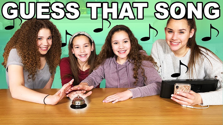 Guess That Song Challenge + BIG Announcement! (Haschak Sisters)