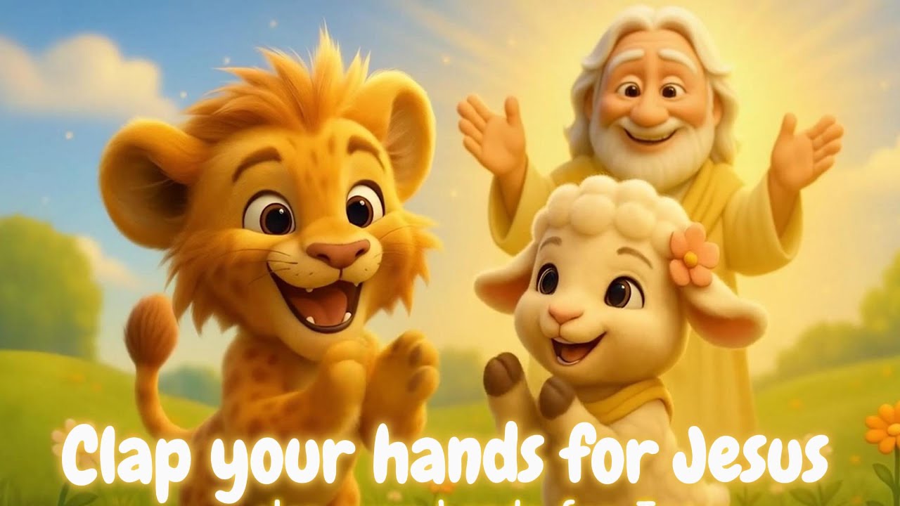Clap Your Hands for Jesus | Energetic Kids Action Song & Animated Praise & Worship Dance Clap Your Hands for Jesus | Energetic Kids Action Song & Animated Praise & Worship Dance