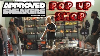 APPROVED SNEAKERS POP UP SHOP DE HALLEN AMSTERDAM 26th of MAY 2018