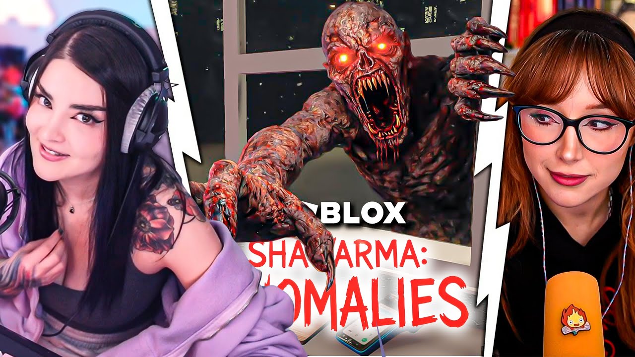 ENFRENTADAS CONTRA LAS ANOMALÍAS | CAPRI JUGANDO SCARY SHAWARMA KIOSK (ROBLOX) CON PATTYMEZA