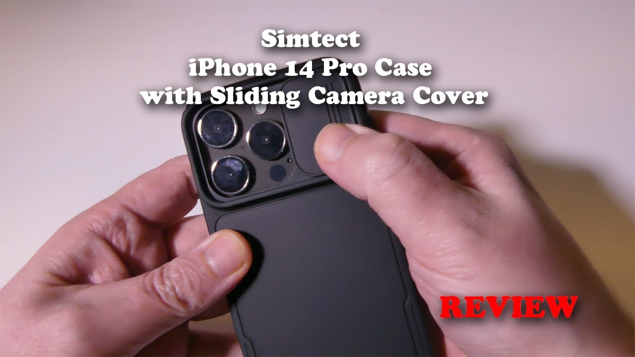 Camera Protection] Simtect Designed for iPhone 14 Pro Max Case with S