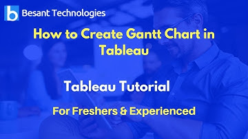 How to Create Gantt Chart in Tableau  | Tableau Tutorial For Beginners