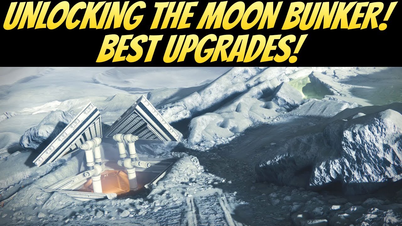 Unlocking The Moon Bunker! Best Upgrades! (Destiny 2 Season of the
