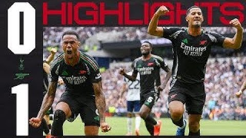 "Arsenal’s Stunning Victory: Gabriel’s Heroic Goal Sinks Spurs in North London Derby!"