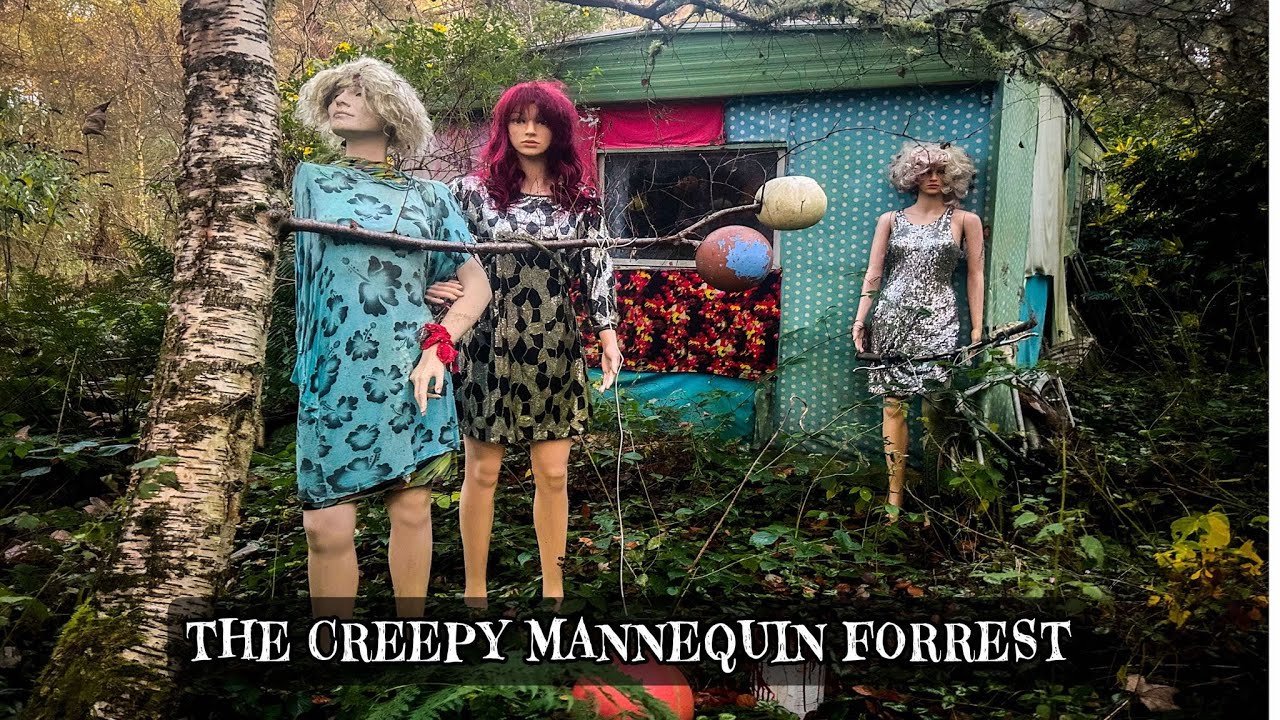The Creepy Mannequin Forrest | URBEX | Scotland
