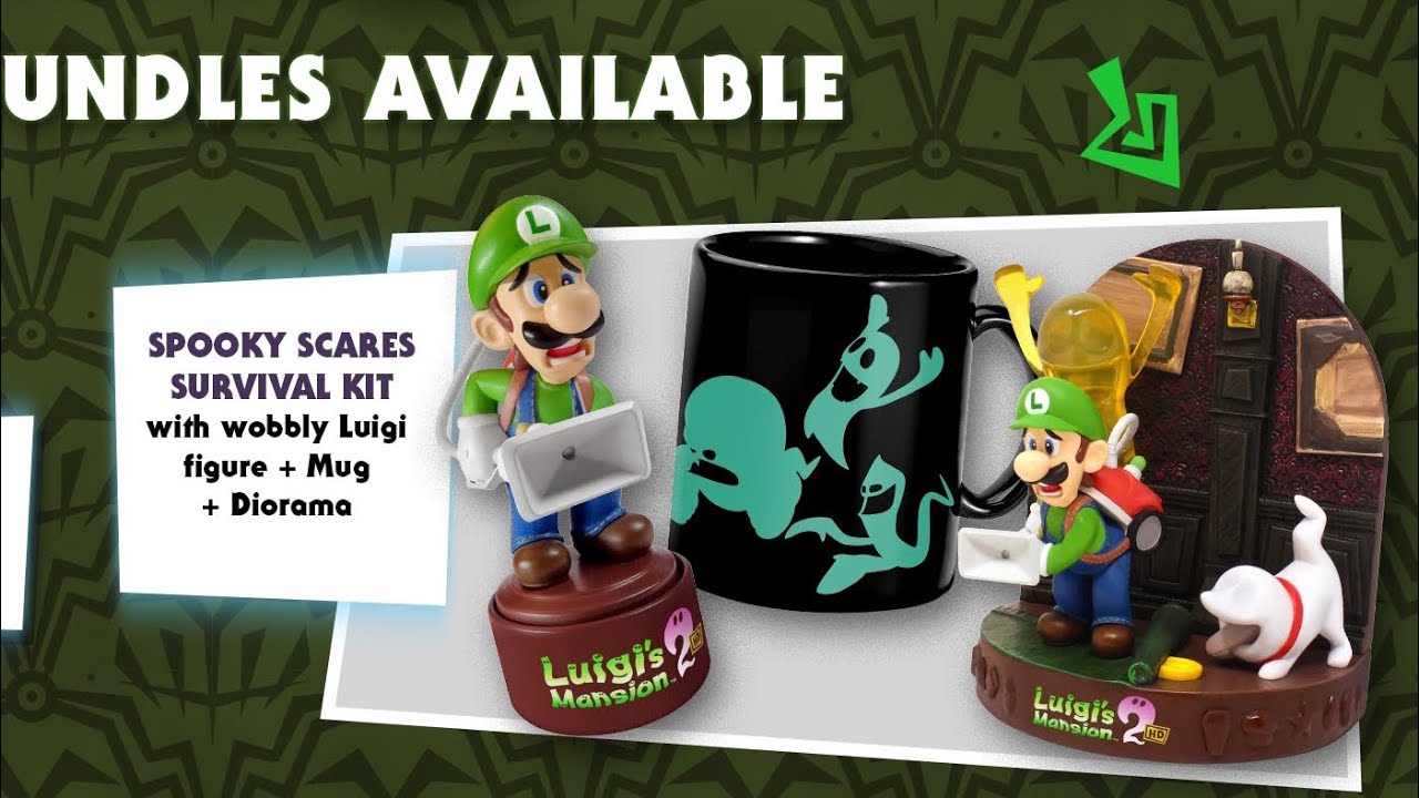 Luigi's Mansion 2 HD – Spooky Scares Survival Kit Bundle Edition