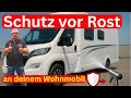Unterbodenschutz am Wohnmobil Ultimativer Schutz vor Rost Salz und Spritzwasser für dein Wohnmobil