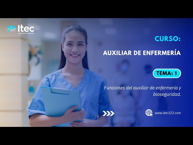 Técnico Laboral Auxiliar en Enfermería. La función de Inspección Y  Vigilancia del programa Técnico Laboral por Competencias en Auxiliar en  Enfermería está a cargo de la Secretaría De Educación Municipal De Tunja. –