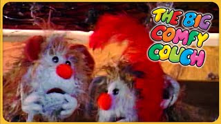 The Dust Bunnies Find A Feather The Big Comfy Couch