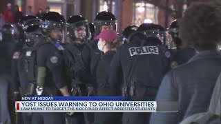 How a 70yearold law could apply to proPalestine protesters at Ohio State