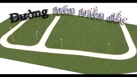 Thiết kế đường đi bộ trong các dự án có địa hình phức tạp, triền đồi