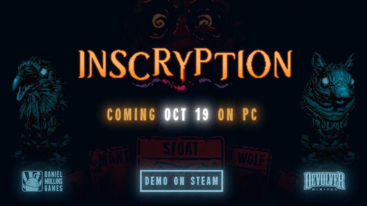 Inscryption - Release Date Trailer - Gematsu
