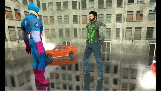 City of Heroes Vs City of God Street Fight | Flying Superhero Fighter vs Supervillain - Android screenshot 1