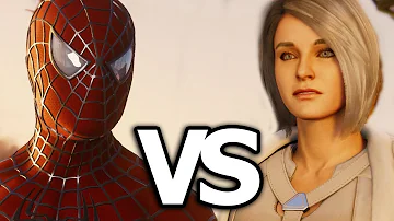 Marvel's Spider-Man - Silver Sable VS Spider-Man Battle