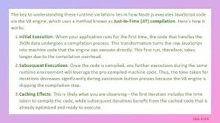 Understanding Node.js Runtime Variations: Why the First Call Takes Longer