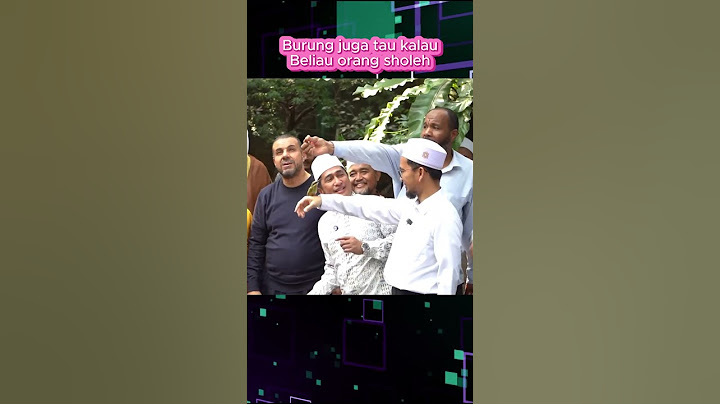 MASYAALLAH ! BURUNG BURUNG SAMBUT  USTADZ ADI HIDAYAT