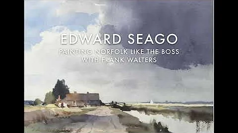 Edward Seago, painting Norfolk like a boss