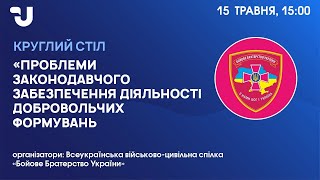 Проблеми законодавчого забезпечення діяльності добровольчих формувань тергромад і шляхи їх вирішення