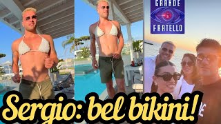 SERGIO D'OTTAVI: sfilata in bikini, e poi continuazione del weekend con GRETA e REBECCA STAFFELLI