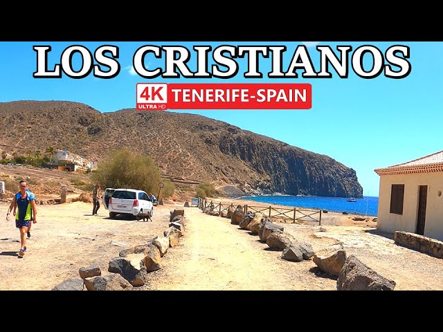 TENERIFE - LOS CRISTIANOS | Tour of several Places with Gorgeous Weather ☀️ 4K Walk ● April 2024 class=