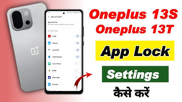 oneplus 13s me app lock kaise lagaye !! Oneplus 13t app lock settings !! Oneplus 13t app lock