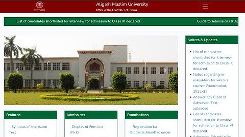 AMU Class 9th Entrance test Results out today| Interview/ Interaction list of Class 9th AMU | Girls