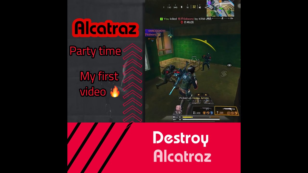 Shotgun the king gun in call of duty mobile destroy Alcatraz