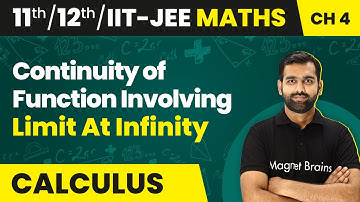 Continuity of Function Involving Limit at Infinity | Class 11/12/IIT-JEE Maths