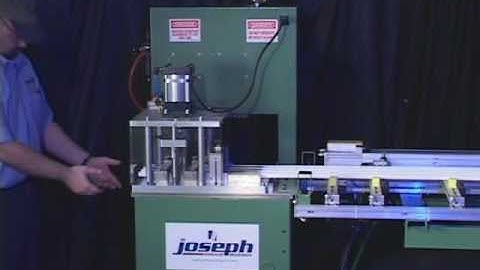 Joseph Machine Company Colonial Grid Machine - Quick change CGM.wmv