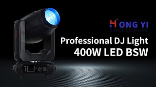 : Chinese factory LED 400W BSW 3in1 Moving Head Light CMY CTO Mixing System With Electric Focus Zoom