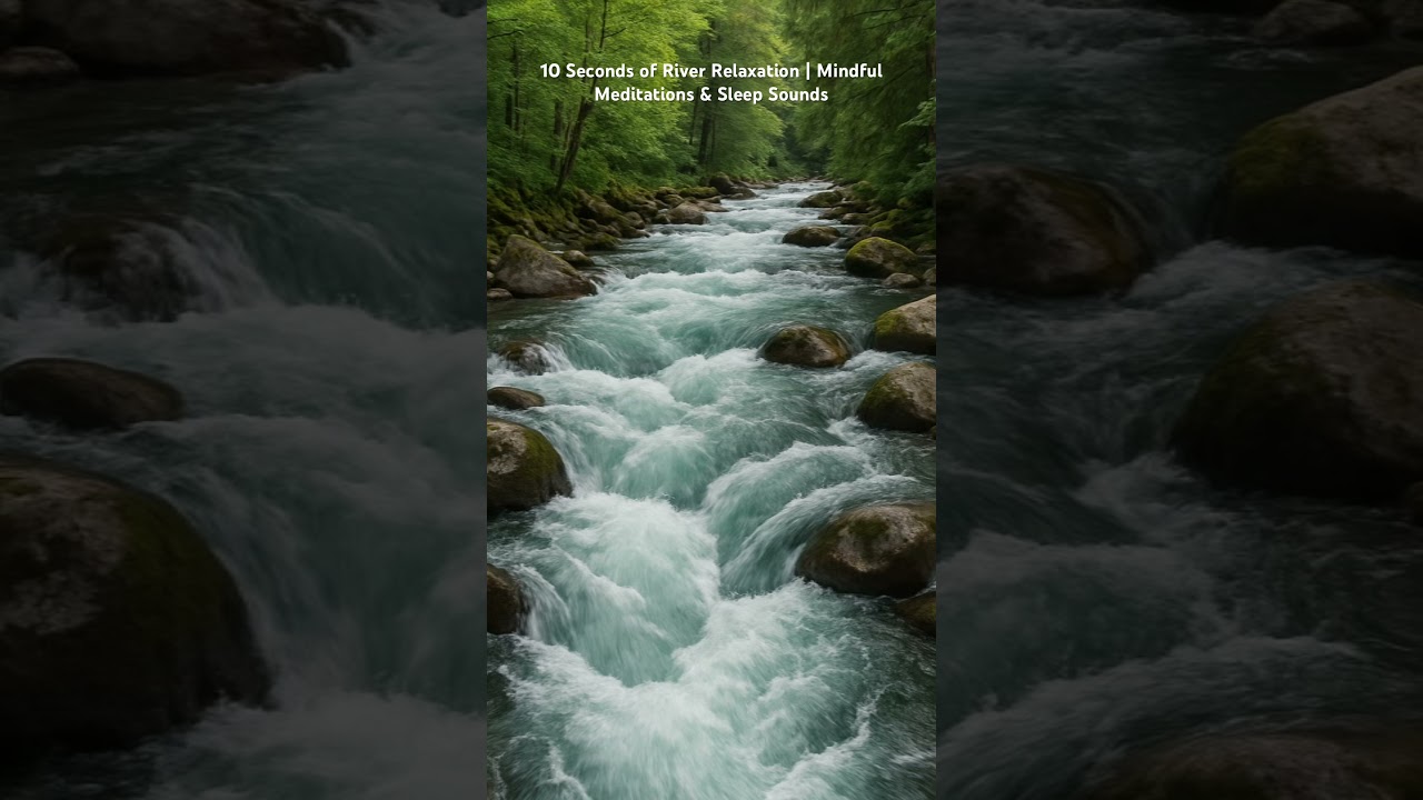 15 Seconds of River Relaxation Mindful Meditations & Sleep Sounds 