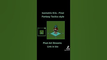 DeltaRune Kris Pixel Art Isometric
