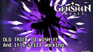 Old Trick to Wish!!! and it's still Working