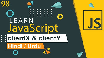 JavaScript ClientX & ClientY Tutorial in Hindi / Urdu