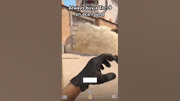 CS2 Tec-9 on ECO Round #cs2 #gaming #shorts #csgo #cs2clips #cs2overpass
