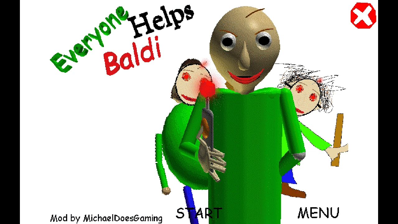 everyone helps baldi is interesting and I beat it