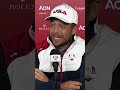 Xander calls Ryder Cup Bryson DeChambeau's "ARENA" #golf #shorts #rydercup