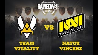 NAVI vs Team Vitality |HIGHLIGHTS| Rainbow Six Pro League – Season 10| EUROPE (21.06.19)