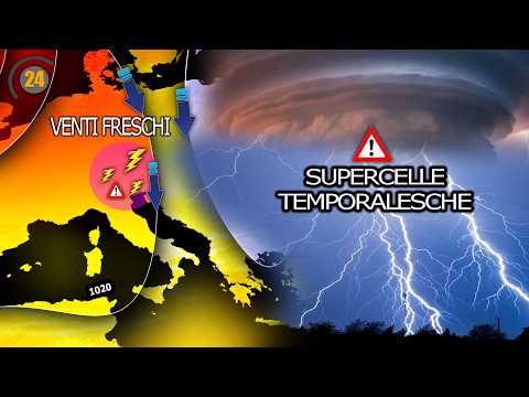 Video Meteo: Raffica di SuperCelle, quando i temporali fanno paura