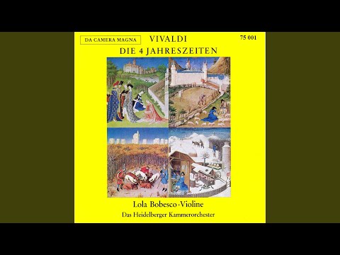 The Four Seasons, Violin Concerto in E Major, Op. 8 No. 1, RV 269