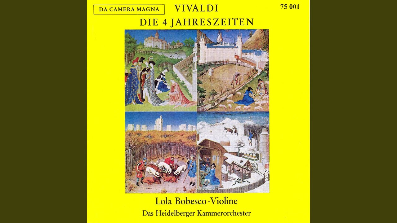 The Four Seasons, Violin Concerto in E Major, Op. 8 No. 1, RV 269