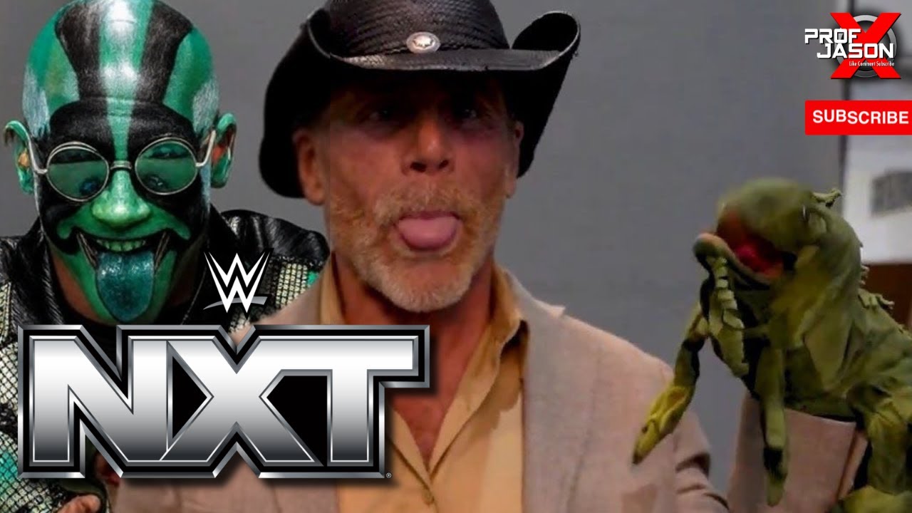 SHAWN MICHAELS WELCOMES MR. IGUANA TO WWE NXT!